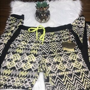 NWOT Princess Vera Wang Tuxedo Stripe Jogger Pants
